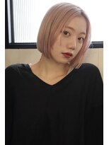 オペラ 調布店(OPERA by BALLEThair)&nbsp;ホワイトピンク_ショコラベージュボブルフベビーバング「調布」