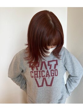 ヘアーエスクールステラ(hair S.COEUR stella) オレンジカラー