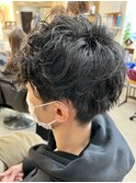 【メンズスパイラル】ナチュラルスパイラルパーマ