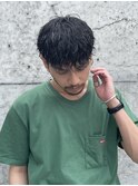 無造作パーマ波巻きパーマ波巻きスパイラルパーマツーブロック
