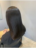 美髪矯正×艶カラー