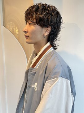 モリオ フロム ロンドン 大宮2号店(morio from London) 【高椋】メンズウルフパーマ
