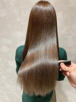 レジナヴィータ 栄店(Reginavita) 髪質改善縮毛矯正　酸性ストレート　ベージュブラウン　艶髪