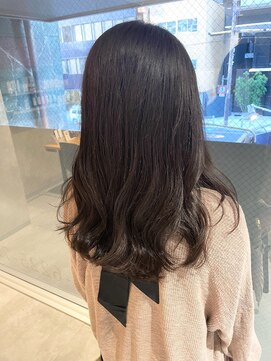 アイディール(:ideal) 梅雨を乗り切る前髪縮毛矯正☆ショコラブラウンで柔らかい印象に