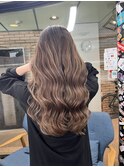 #ショコラアッシュ#ヘルシースタイル#ふんわりカール