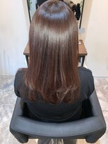 ビオヘアー(bio hair)&nbsp;大人女性ミディアムレイヤー×髪質改善サイエンスアクア