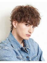 オーシャントーキョー 渋谷神南(OCEAN TOKYO)&nbsp;波巻きパーマメンズツイストスパイラルパーマツーブロック