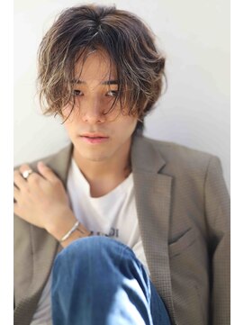 スペシャルオオサカ 難波店(Special OSAKA) 【Special OSAKA】外国人風メンズハイライトバレイヤージュ