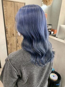 シャムオーツー 国分寺(CHAM:O2) ホワイトブルー/透明感カラー/ブリーチ/K-POP風