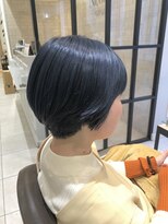 ネオリーブギンザ 銀座店(Neolive GINZA)&nbsp;ダブルカラー　大人可愛いネイビーカラー