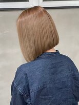 ロナバイソル(lona by SoL) ミルキーベージュ/ミディアムボブ