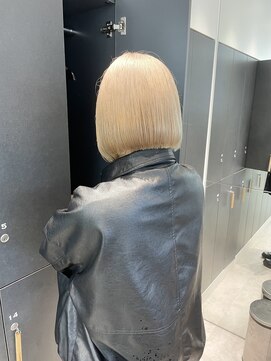 ロンドシエル 横浜(Lond ciel) ボブ/ブロンド/ハイトーンカラー