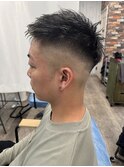 『京都 山科 ルーナヘアー』ビジネス フェード ホワイトメッシュ