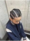キッズフルコーンロウ