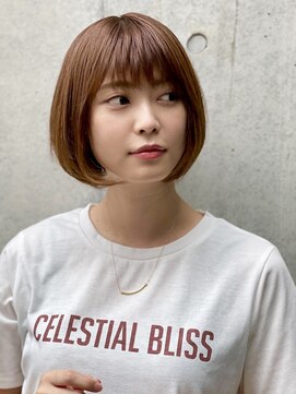 ナイン(nine) 【吉祥寺/見坊智美】ナチュラルミニボブ