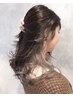 【注目デザイン】イヤリングカラー♪ インナーブリーチ＋カラー　￥8800～