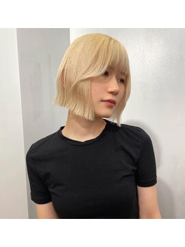 ジーナ(XENA) 抜きっぱなしブロンド×ボブ×渋谷