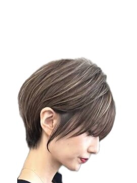 ノエル(noel) 白髪ぼかしショート