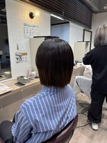 コワファーストナガサキシャンプーボーイ(COIFF1RST NAGASAKI SHAMPOO BOY)&nbsp;ぱつっとボブ