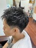 メンズカット+お顔そりエステ（パック付き） ￥5.800→￥4.800