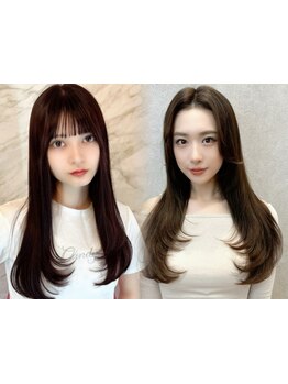 [カット+縮毛矯正+トリートメント￥15800/カット+前髪縮毛矯正+トリートメント￥9300]自然な仕上り[銀座]