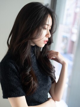 サードバイローラン(THiRD by ROULAND) メルティーカラーふんわりロングレイヤー