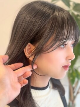 ビューエヒメ(VIEW EHIME) ★小顔前髪レイヤーカットナチュラル透明感ベージュ