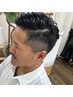 メンズヘアセット￥1900