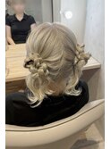 #クラゲヘアアレンジ