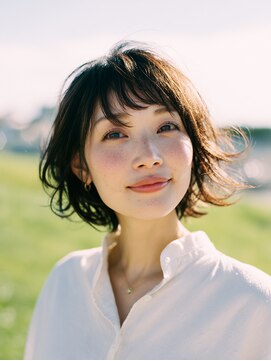 ディン カント たまプラーザ(Din kant) ボブレイヤーで遊ばせるミディアムヘア