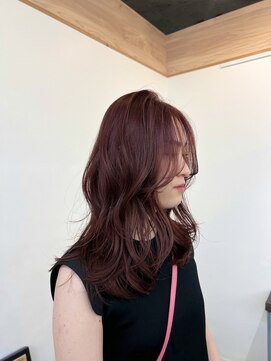 ワイス(WYETH) ピンクブラウン　レイヤーカット