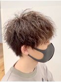 ツイストパーマスパイラルパーマメンズカットシャドウパーマ佐賀