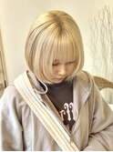 黒髪/グレーベージュ/レイヤーロング/前髪パーマ[西船橋/津田沼]