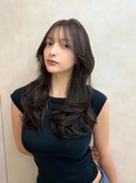 暗髪レイヤー