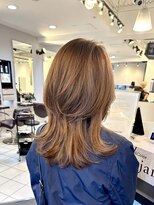 ヘアーアンドカラー ルジャルダン 葛西店(le jardin) くびれロングレイヤー
