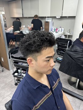 ゴールドシブヤ(GOALD SHIBUYA) 【お客様スタイル】宮城リョータ風パーマ