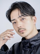 センターパートには毛流れワンカールパーマが◎韓国風のヘアデザインに挑戦したい方にオススメ＊[東銀座駅]