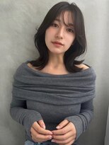 ソヨン 栄店(SOYON)&nbsp;似合わせカット/ミディアムレイヤーカット/大人ガーリー/くせ毛