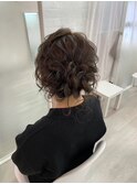 サイドシニヨン♪