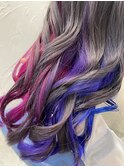 シルバー×3色インナー