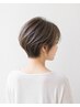 【白髪ぼかし】ハイライトカラー＋HUEミライカラー＋カット　ロング別￥20460