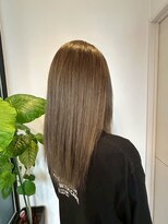 ホワイトストーン WHITE STONE&nbsp;暗めカラーモードグレージュストレート