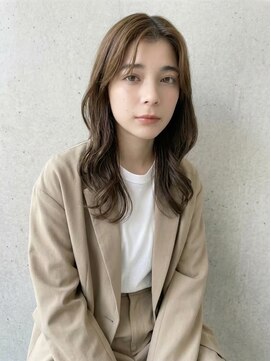 アッシュ 亀戸東口店(Ash) 大人ゆるウェーブ×ナチュラルブラウン