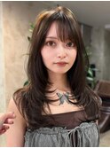 《内巻き簡単ヘアセット》ロングレイヤー