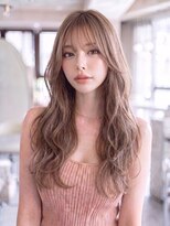 エースハバナ 渋谷(1 HAVANA)&nbsp;顔周りレイヤーロング＊前髪カット＊センターパート