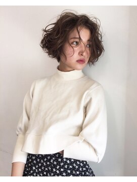 ピープル(people) [people] 切りっぱなしボブ×アンニュイウェーブ