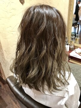 フェイバー 赤坂店(FAVOR) 『グラデーションカラー』マットベージュカラー