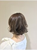 30代大人かわいいミニマムエアリーボブ