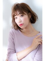 ヘアアンドデイスパ アグー(hair&dayspa AGU) 【AGU 横須賀中央】ふわっとカジュアルなフレンチボブ