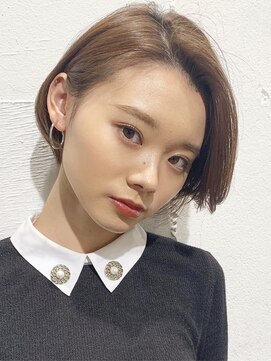 ノラキチジョウジ(NORA KICHIJOJI) 大人かわいいフリンジウェーブボブ＃前髪＃ミニボブ